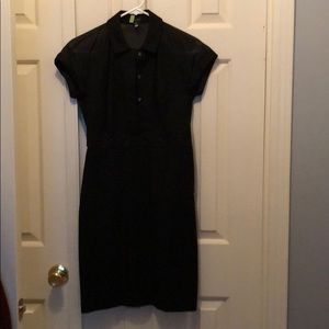 Black Collared Dress